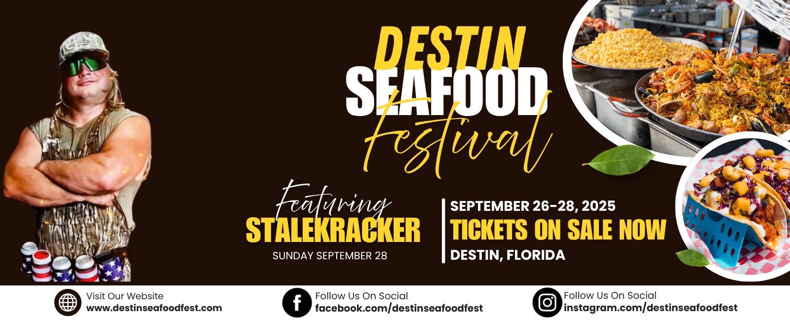 Destin Seafood Festival | VIP Tickets 2025 cover