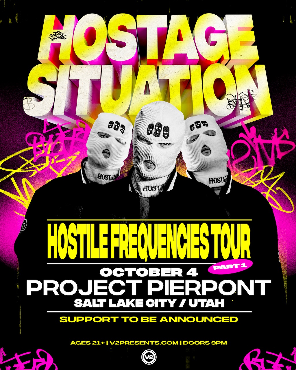 HOSTAGE SITUATION at PROJECT PIERPONT cover