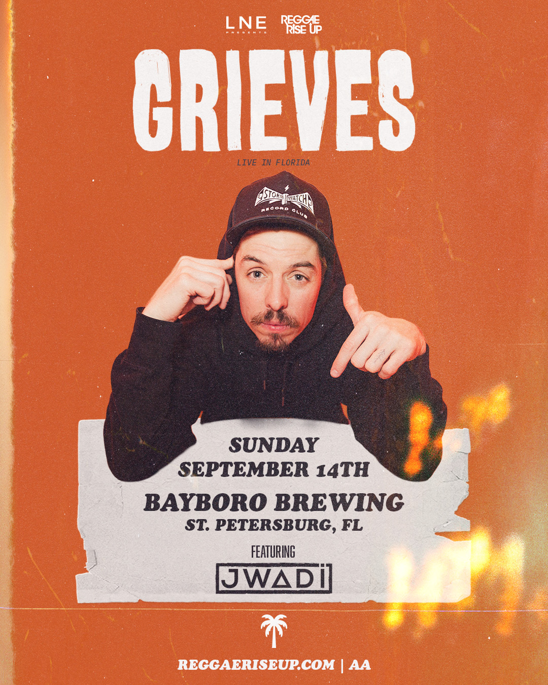 Grieves at The Venue at Bayboro Brewing cover