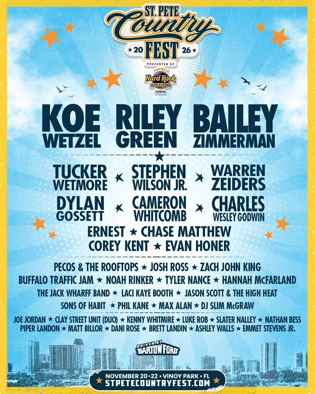 Event Lineup