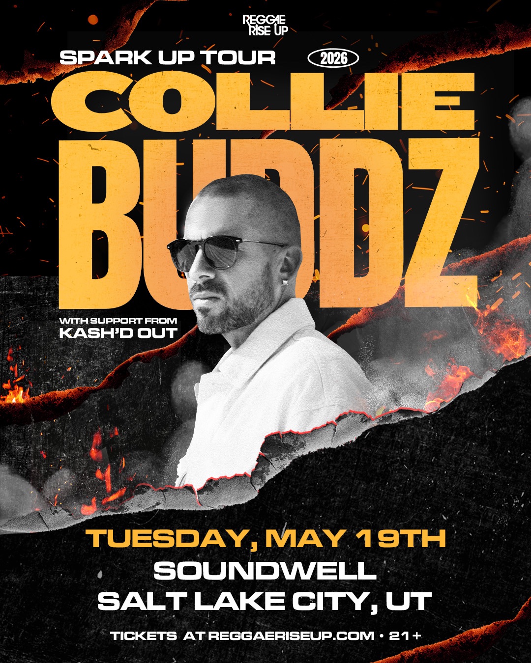 Collie Buddz - Spark Up Tour at Soundwell - Event Live