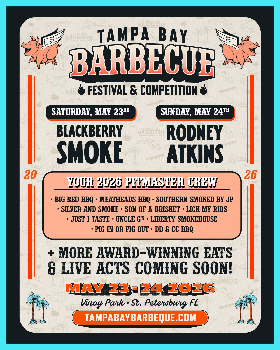 Tampa Bay Barbecue Festival 2026 - Event Live