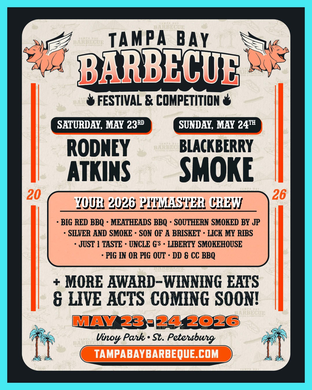 Tampa Bay Barbecue Festival 2026 - Event Live