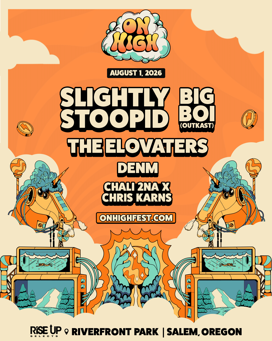 On High ft. Slightly Stoopid, Big Boi, & More - Event Live