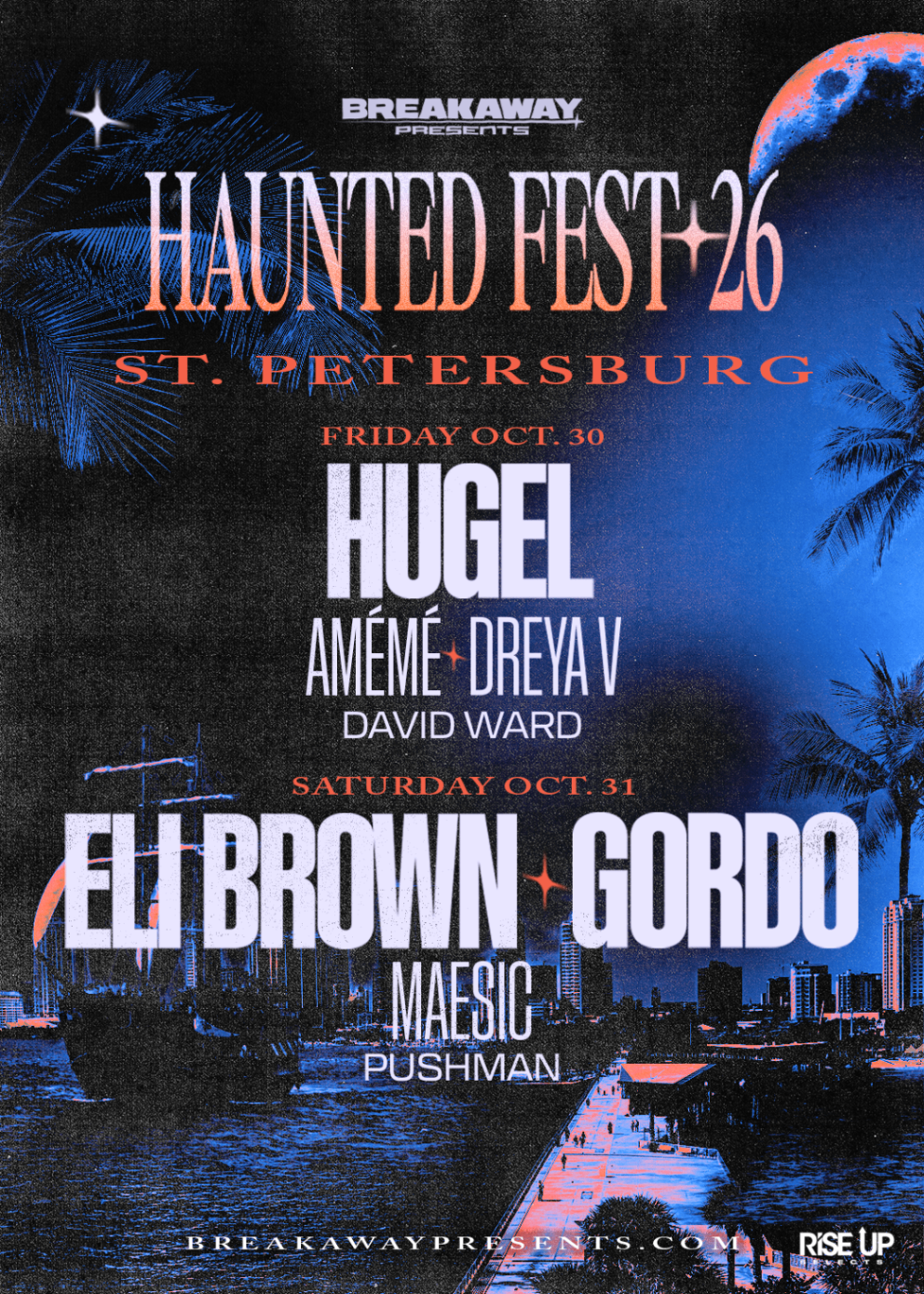 Haunted Fest St. Pete 2026 lineup
