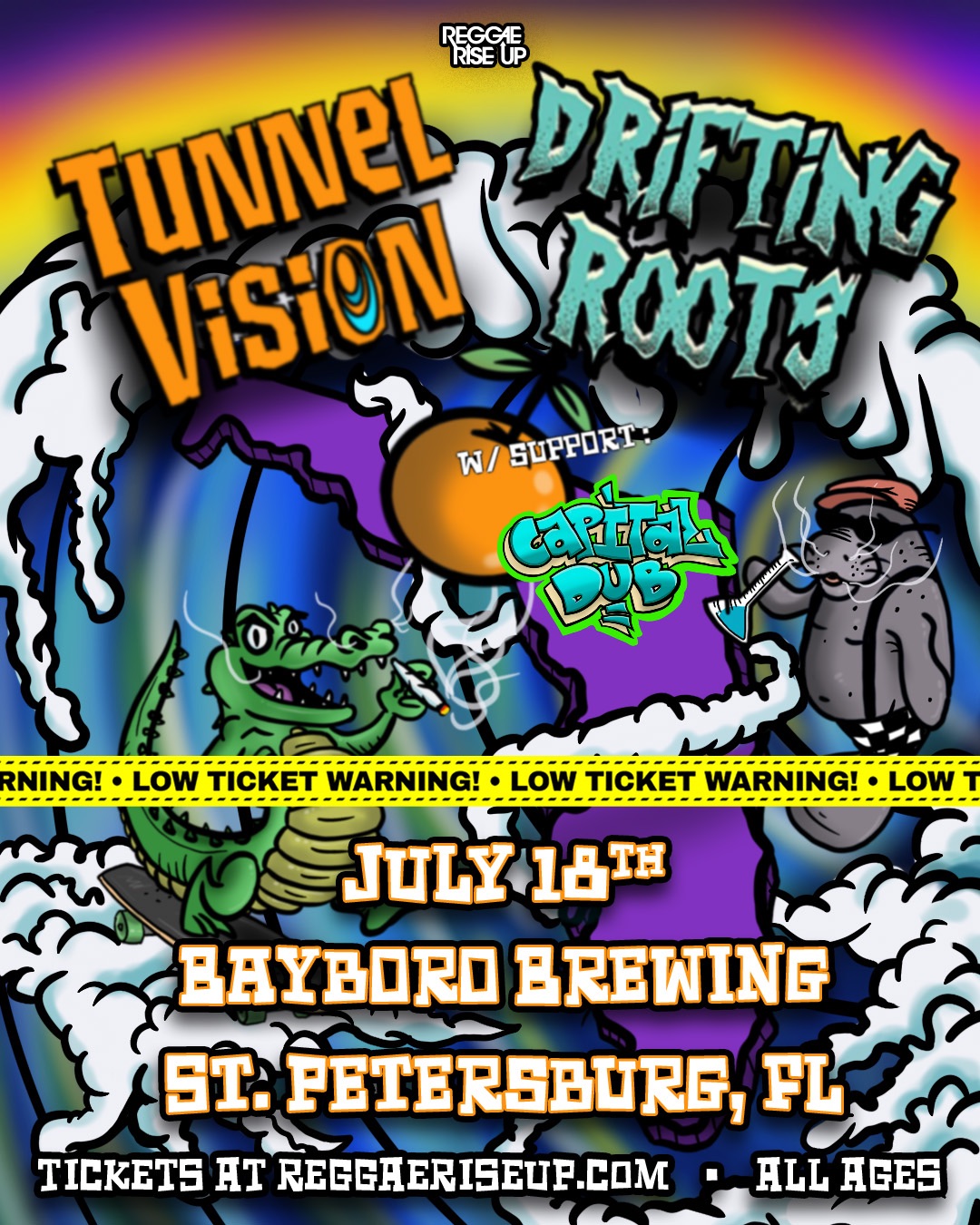 Tunnel Vision x Drifting Roots at The Venue at Bayboro Brewing