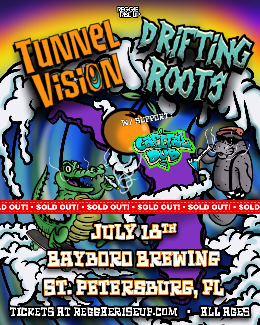Event poster background
