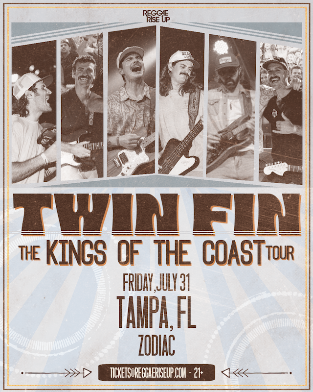 Twin Fin - The Kings of the Coast Tour at Zodiac