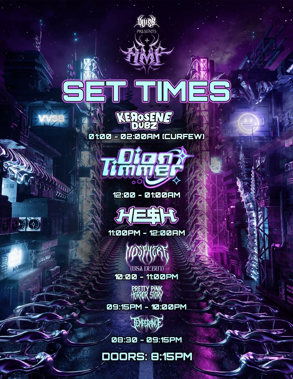Event Lineup