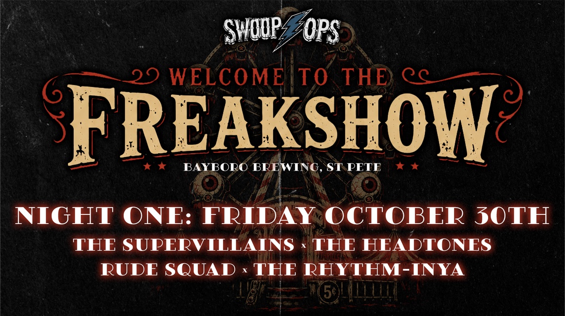 Welcome to the FreakShow Night One: The Supervillains cover