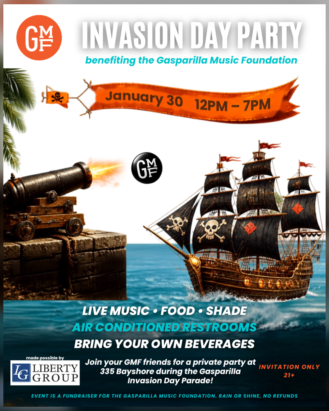 GMF Invasion Day Party 2027
