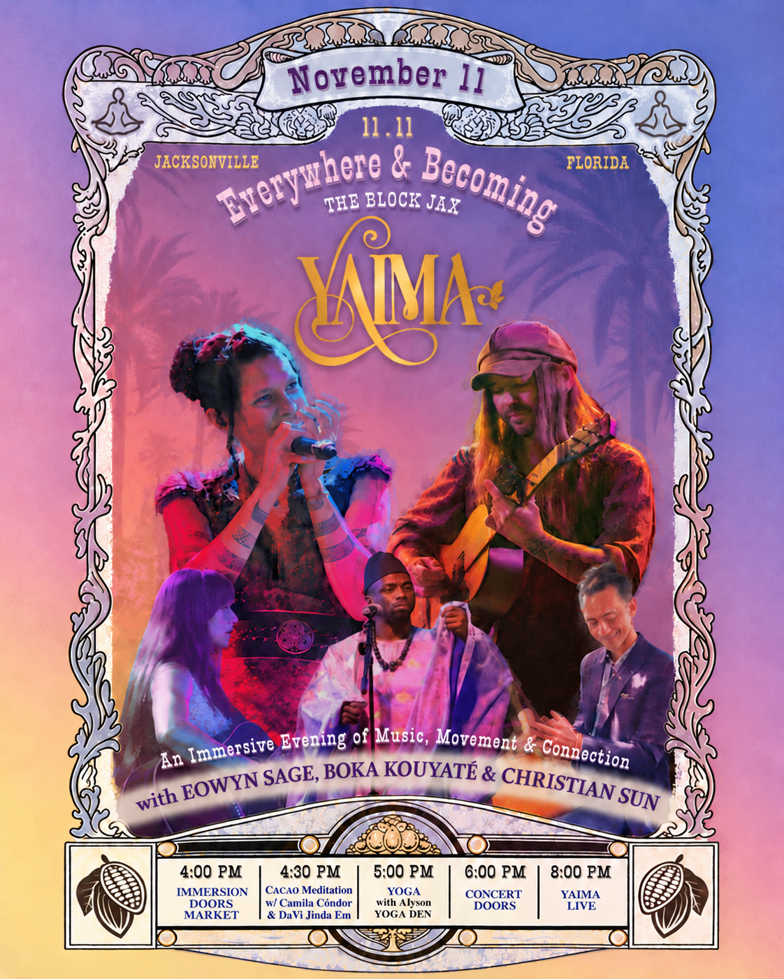 YAIMA at The Block Jax lineup