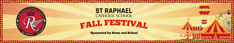 17th Annual St. Raphael Fall Festival banner