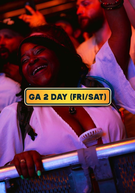 GA 2 DAY (FRI/SAT) - TIER 2