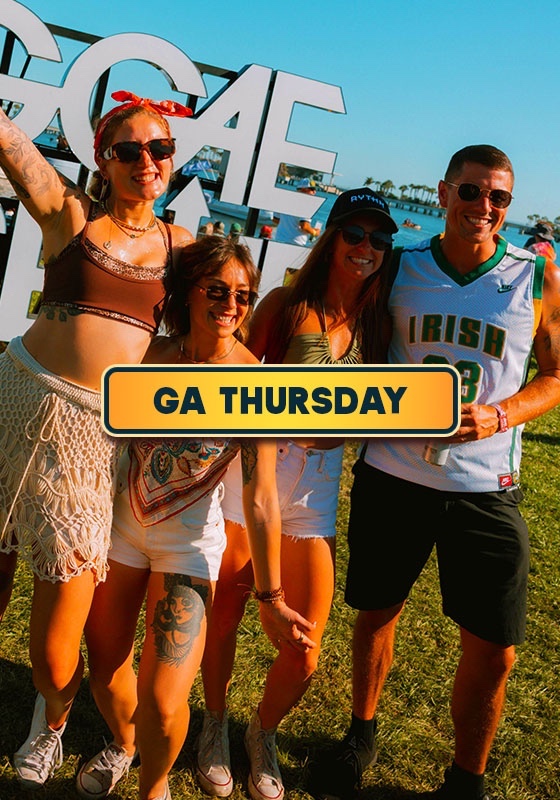 GA THURSDAY - TIER 1